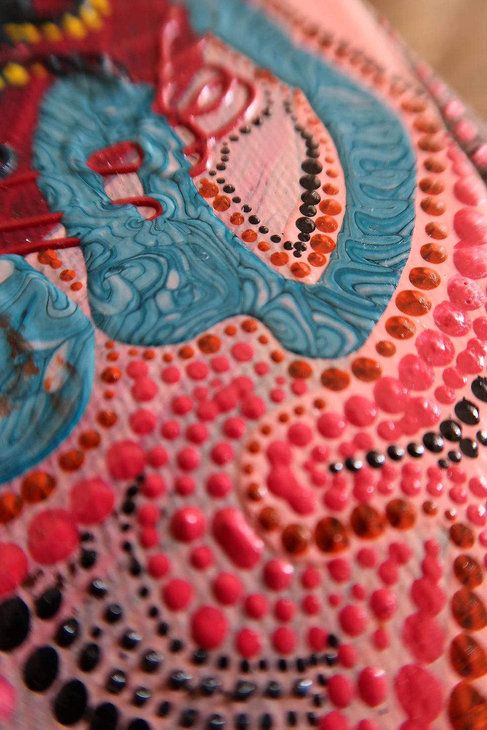 Thumbnail: ציור אבסטרקט קטן 40*60 ס"מ