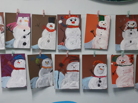 "Помощник Деда Мороза "рисование