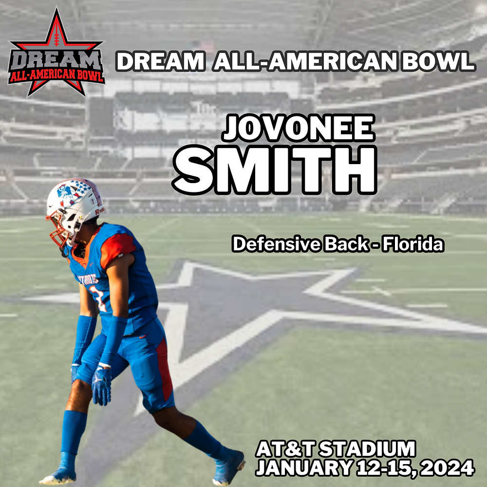 Introducing 2024 Dream All-American Defensive Back, Jovonee Smith