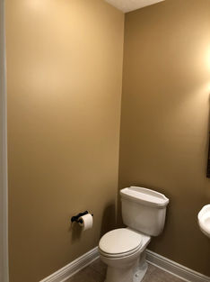 Small bathroom freshly painted
