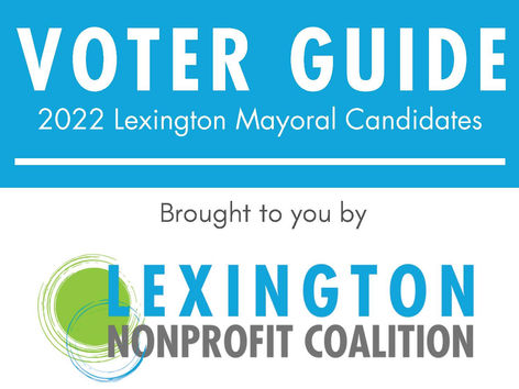 Lexington Nonprofit Coalition Releases Voter Guide
