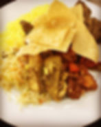Buffet on a plate