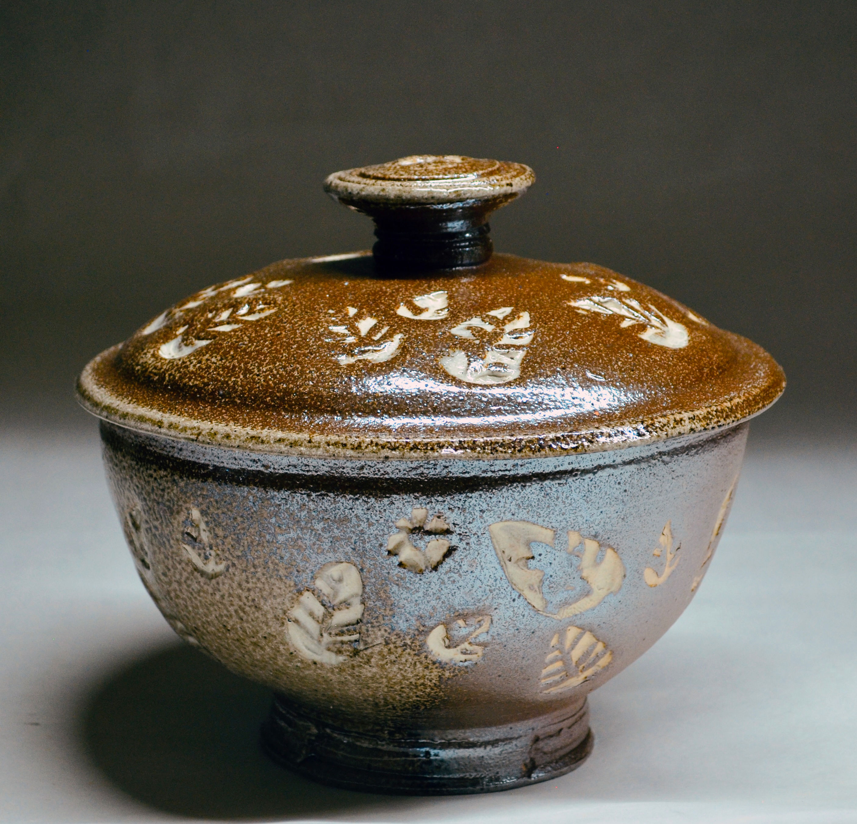 Salt Glazed Mishima Baking Dish