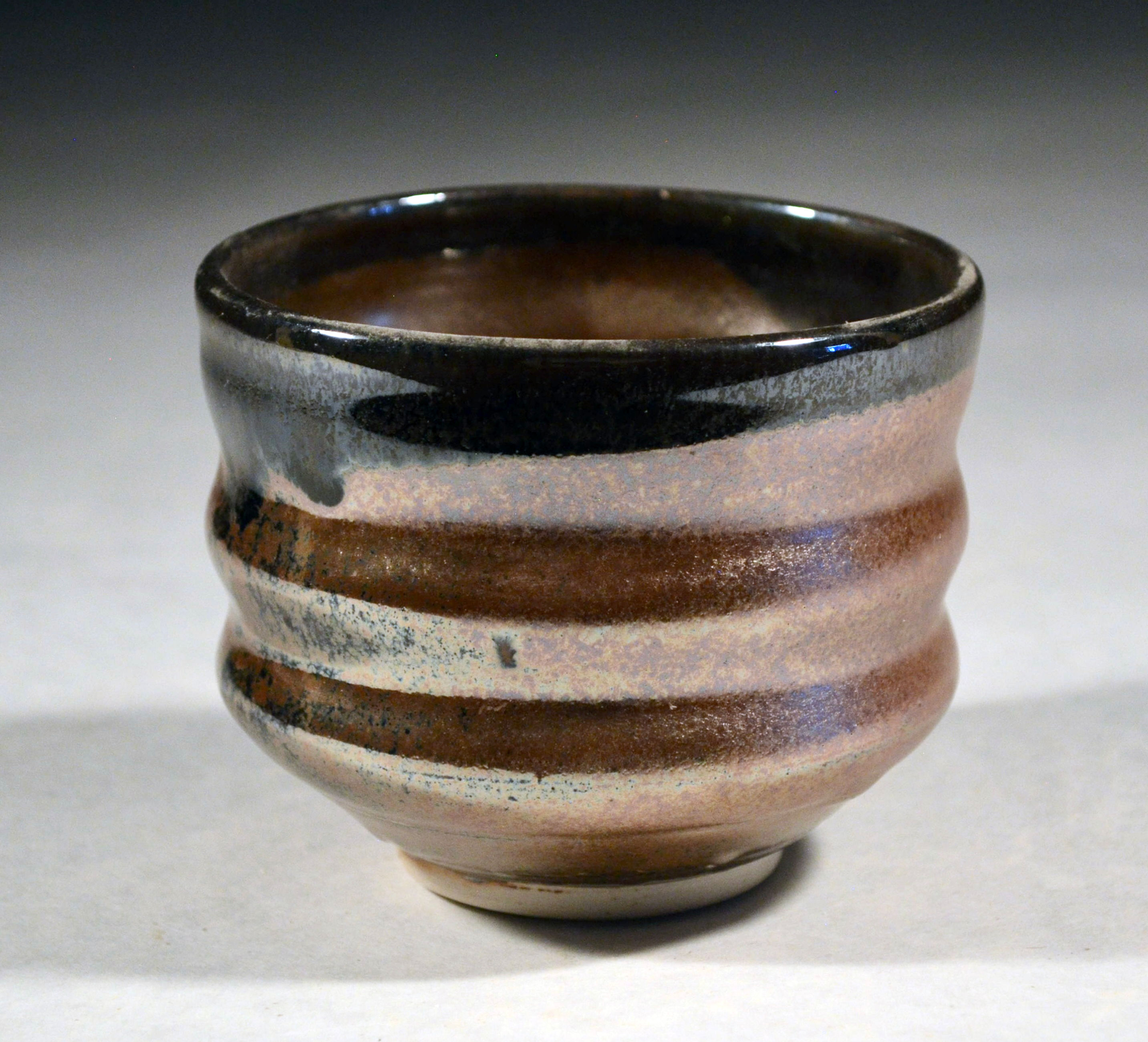 Iridescent Shino tea Bowl