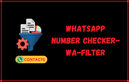 WhatsApp Number Checker - WA-Filter | Best Tool 2025
