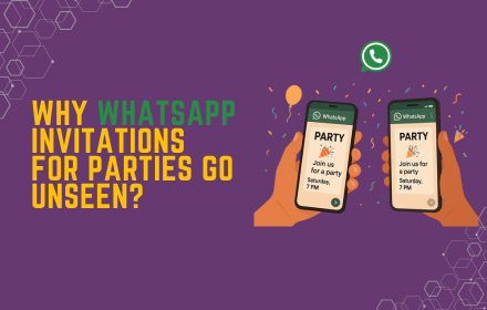 WhatsApp Invitations for Parties