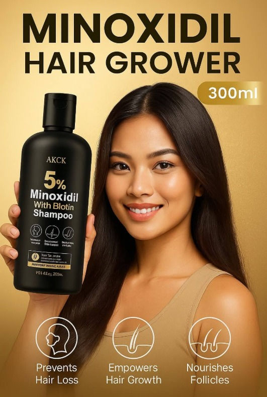 Thumbnail: Kormesic Minoxidil 5% Biotin Hair Growth Shampoo And Conditioner 300ml