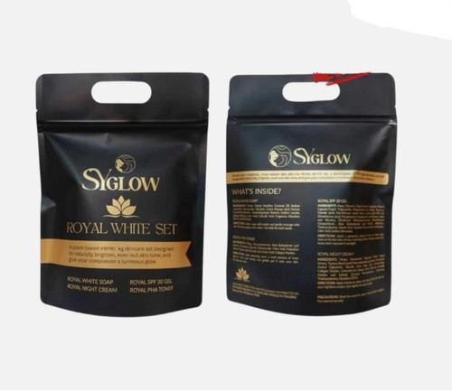 SY Glow Royal White Set ( Plant-Based whitening set) | Pinay