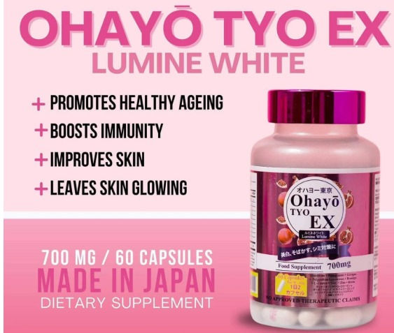 Thumbnail: Ohayo TYO EX Lumine White Glutathione 700mg