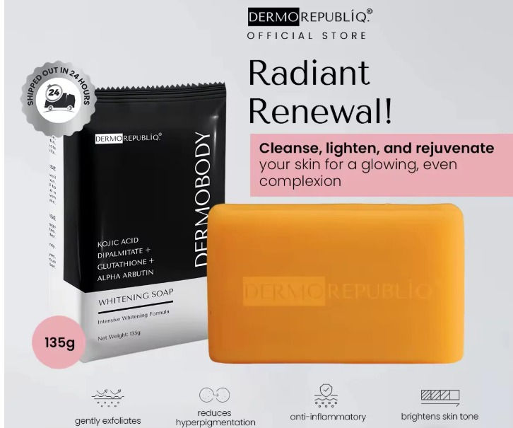 Thumbnail: Dermobody - Kojic Acid + Dipalmitate + Glutathione + Alpha Arbutin 135 g