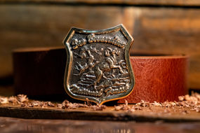 custom cast belt buckle