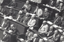 L'hémicycle de l'Assemblée nationale