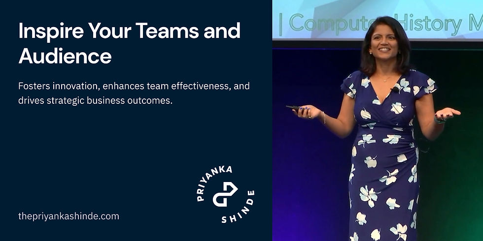Keynote speaker Priyanka