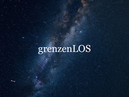 BIld der Milchstraße mit dem Titel GrenzenLOS
