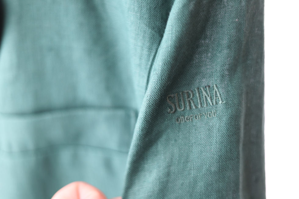 サムネイル： テーラードシルエット・ロングリネンジャケット  Tailored silhouette ・ long　linen jackm a product