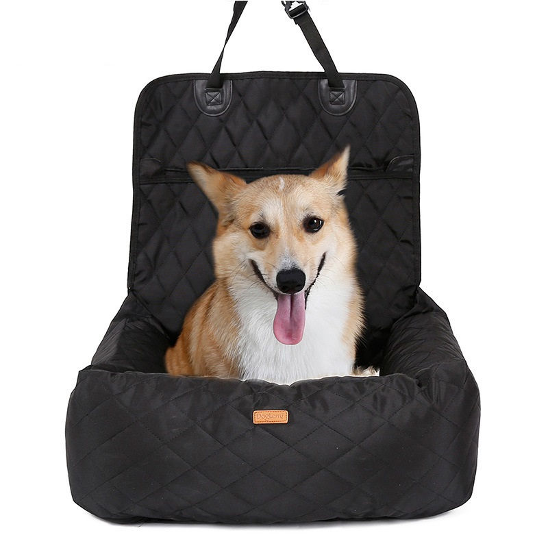 Thumbnail: 2 In 1 Multi-purpose Pet Carrier Folding Car Seat Pad