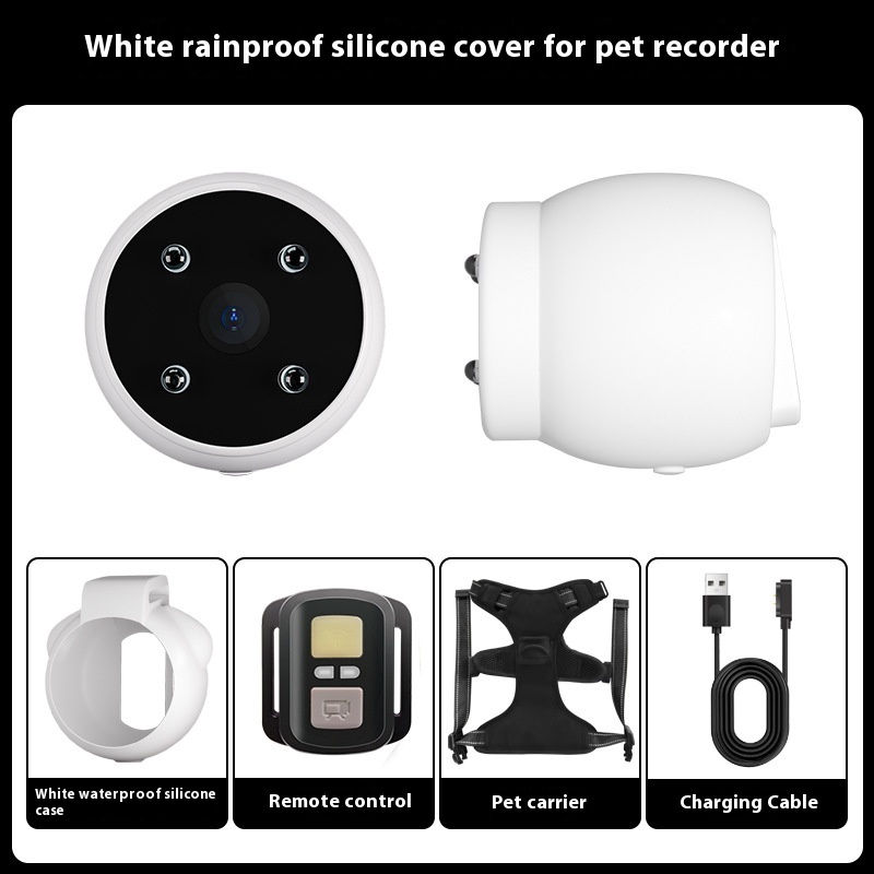Thumbnail: Pets Recorder Tracker Collar with Motion Viewing Angle Recording Camera Action