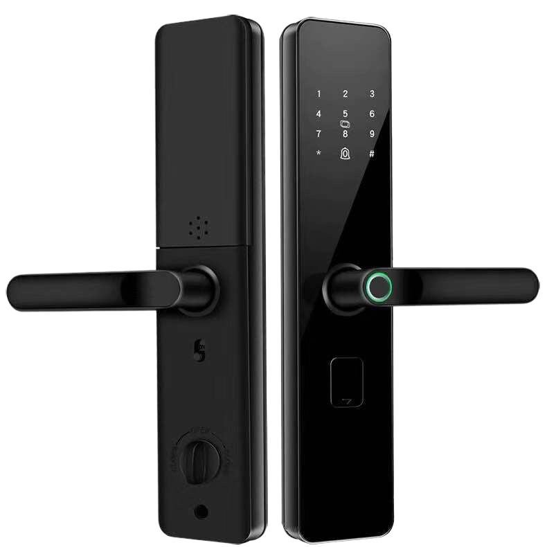 Unlock Fingerprint Lock, Smart Door Lock, Semi-automatic Fingerprint Lock,