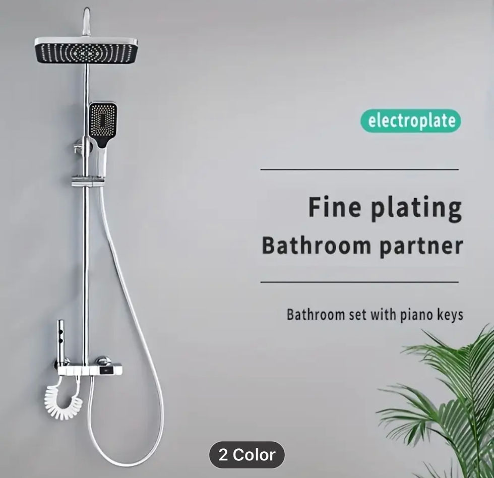 Thumbnail: Digital temperature control shower set 