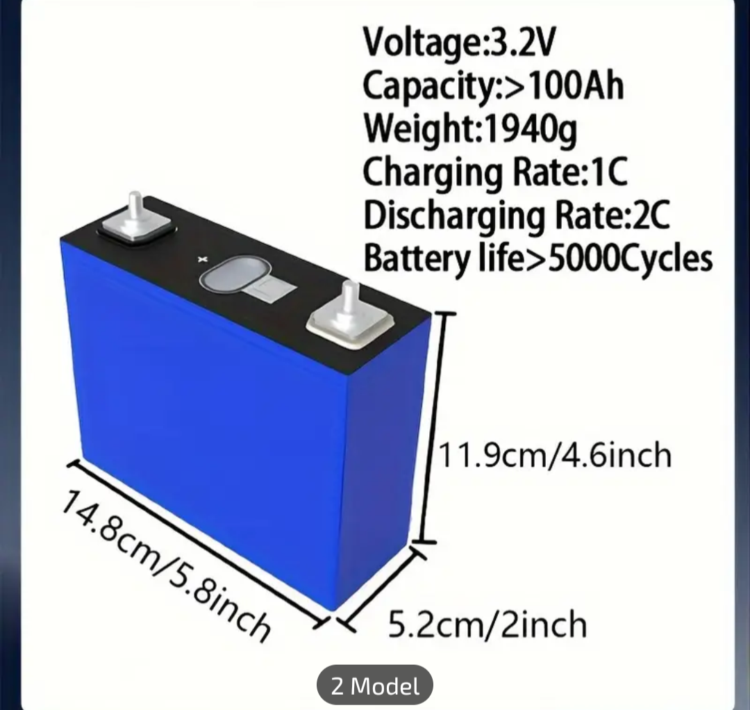 Square LiFePO4 Monolithic Battery Inverter