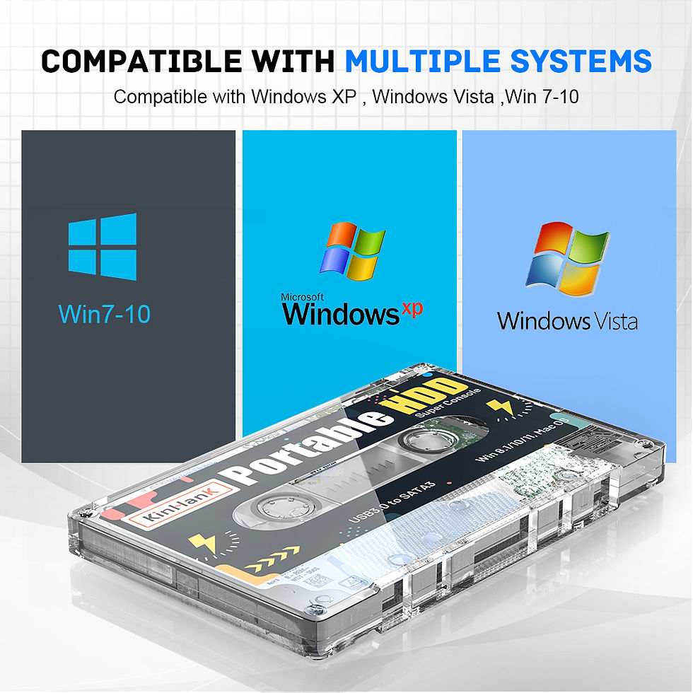 Thumbnail: Portable HDD 320G70 Emulators, 60000+ PS2/PS1/MAME/N64/SS Games, PC/Laptop 