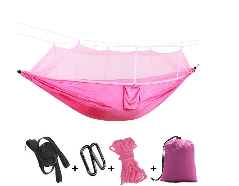 Thumbnail: Outdoor Parachute Cloth Hammock Couble Insect-proof Camping Aerial Tent