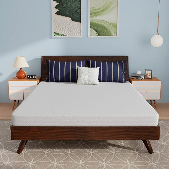 Thumbnail:  Natural Bamboo Charcoal Infused Gel Memory Foam Mattress Medium-Firm 