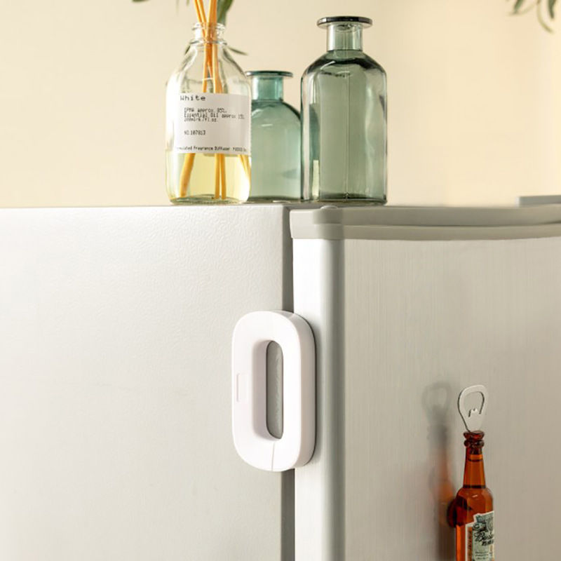 Thumbnail: Refrigerator Cabinet Children's Toddler Safety Lock