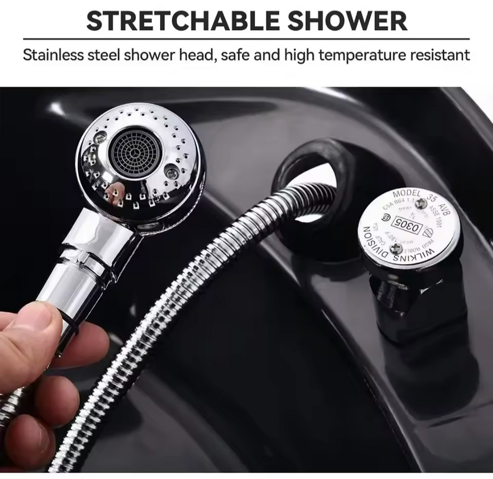 Thumbnail: Salon wash bar with bowl and sink 