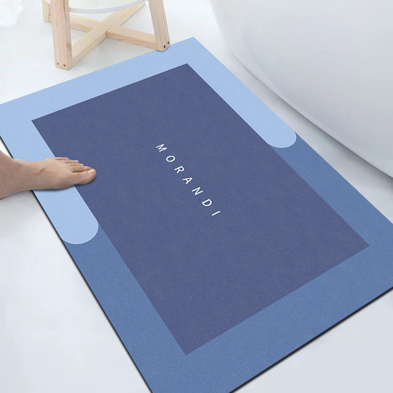 Thumbnail: Household Fashion Simple Non-slip Quick-drying Absorbent Floor Mat