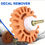 Thumbnail: Electrically - Powered Decal Eradication: 1-5pcs 4in Rubber Wheel for Auto Paint