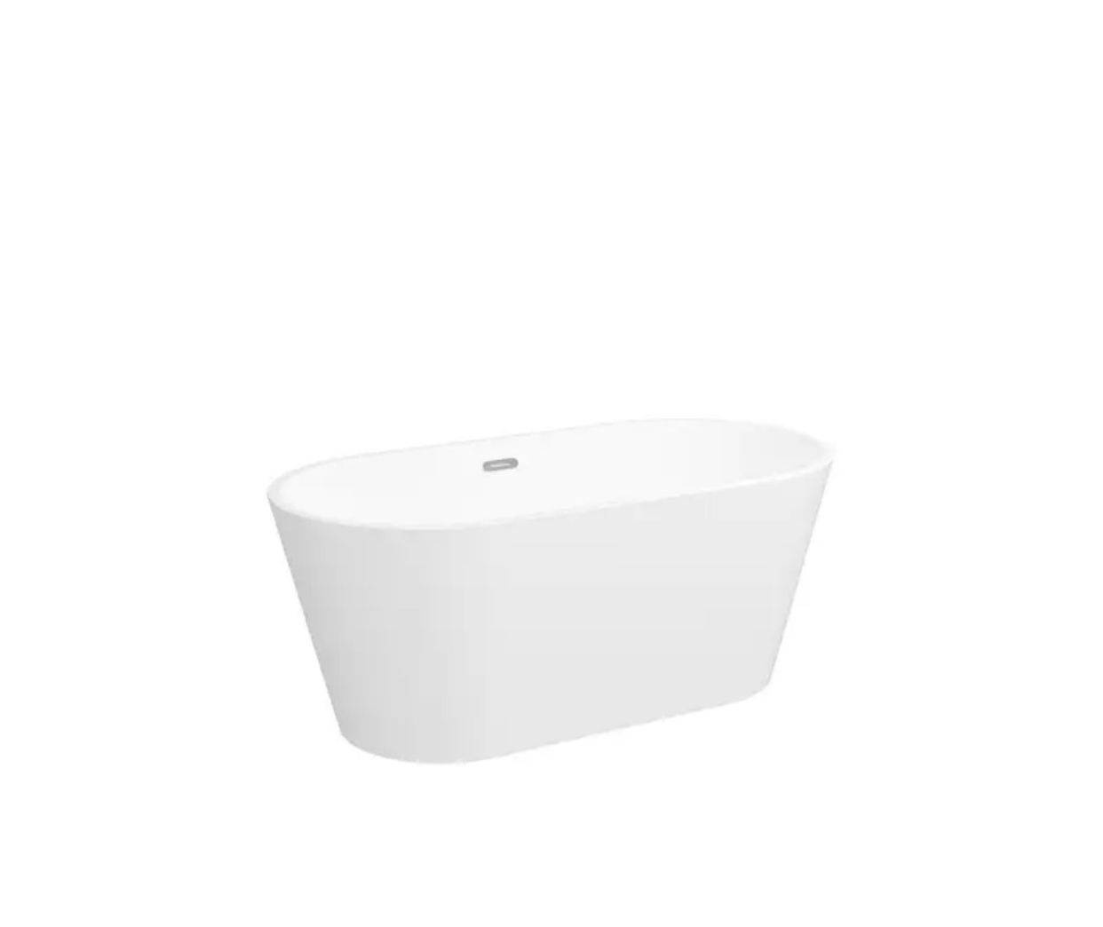 59inch stand free Acrylic bathtub 