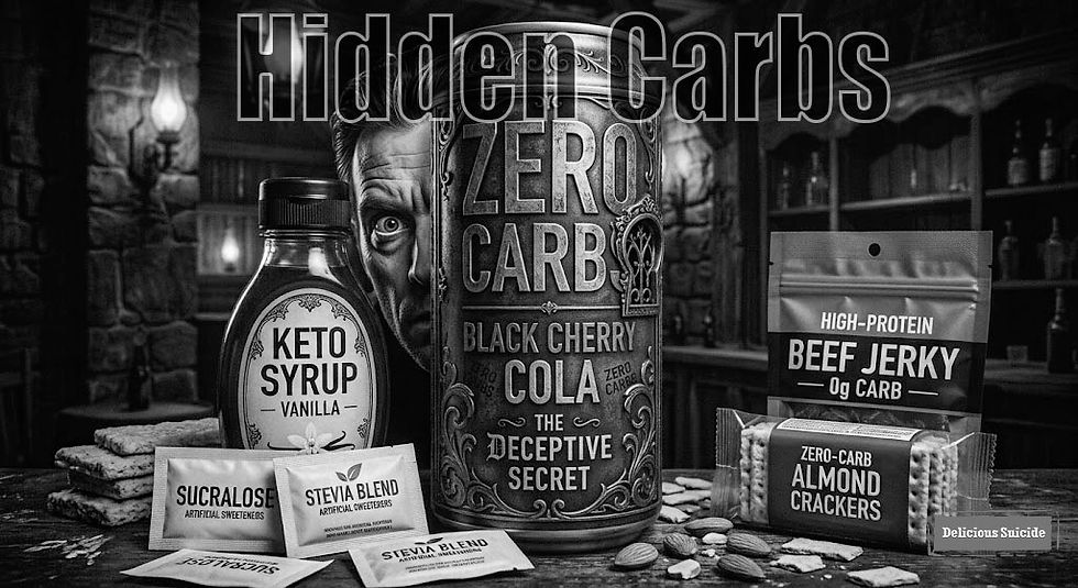 The "Zero Carb" Lie: How Food Labels Hide Carbs and Spike Your Insulin