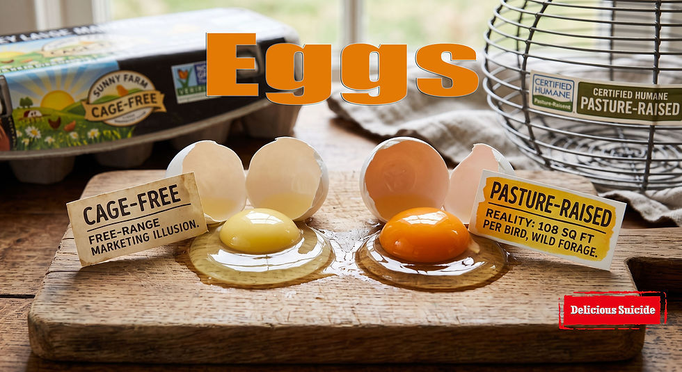 The Egg Carton Lie: What "Cage-Free" and "Free-Range" Really Mean