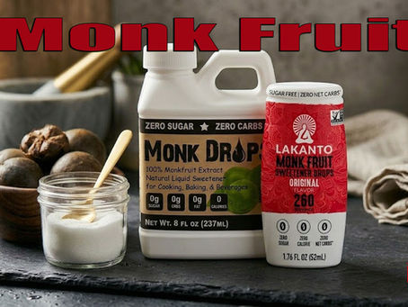 The Monk Fruit Reality Check: 1-Ingredient Liquids, Big-Brand "Health washing," and Zero-Glycemic Truth