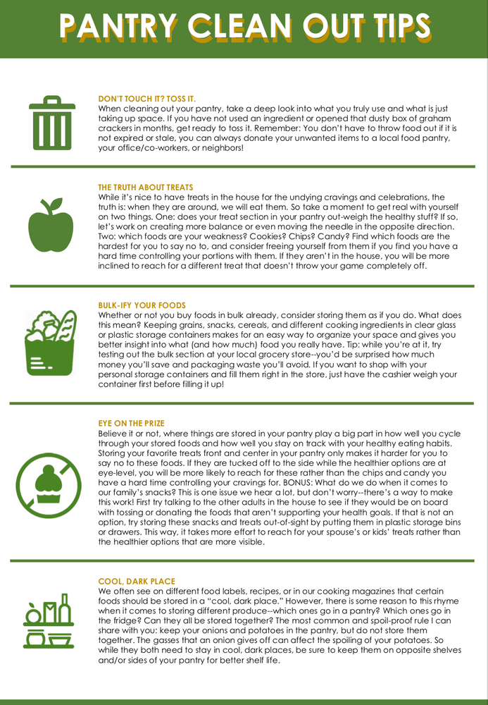5 Pantry Clean Out Tips