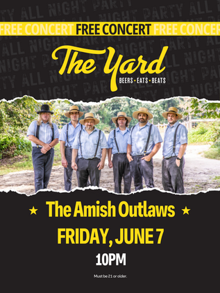 Amish Outlaws Signage (30 x 40 in)