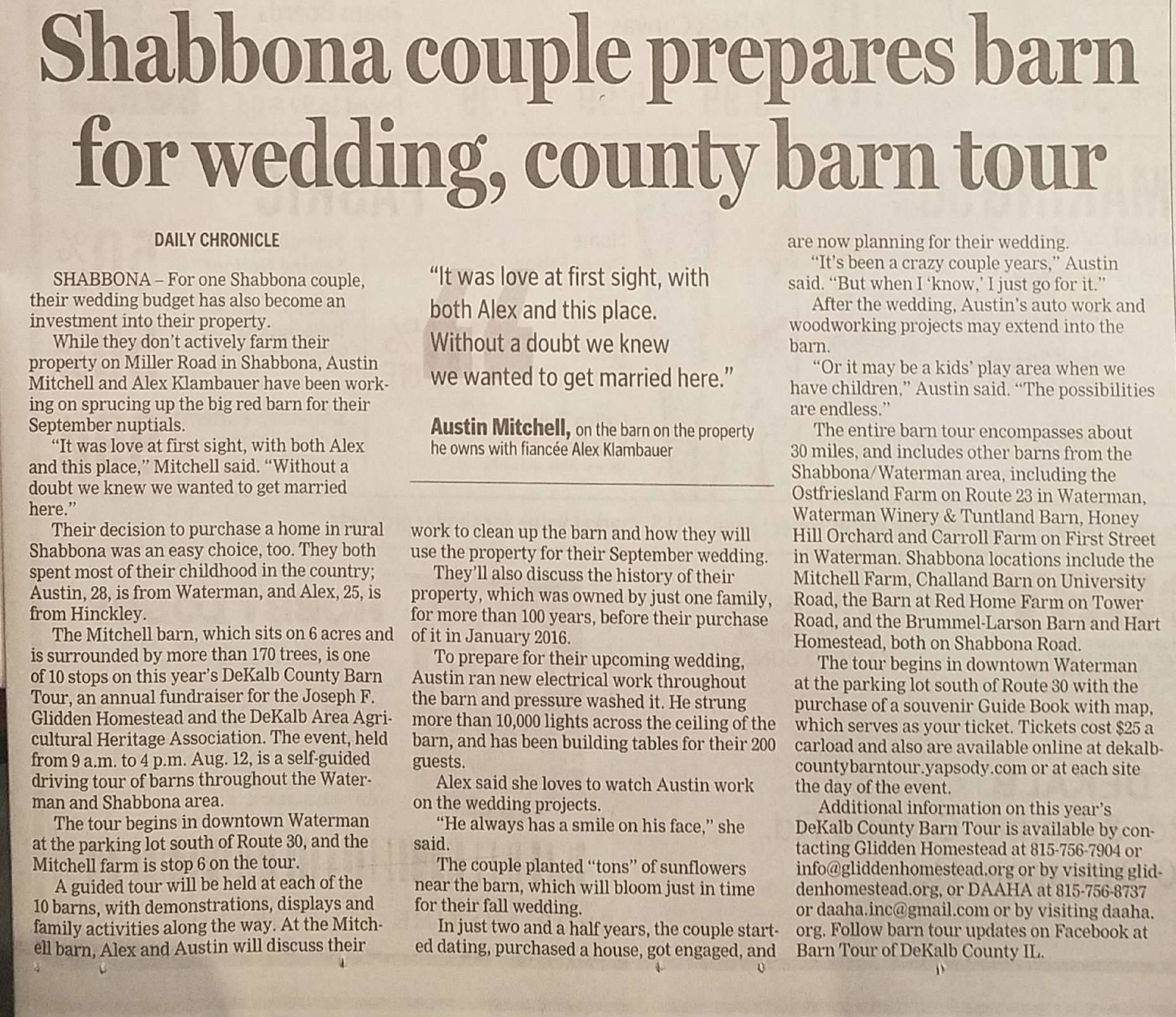 Daily Chronicle August 5, 2017