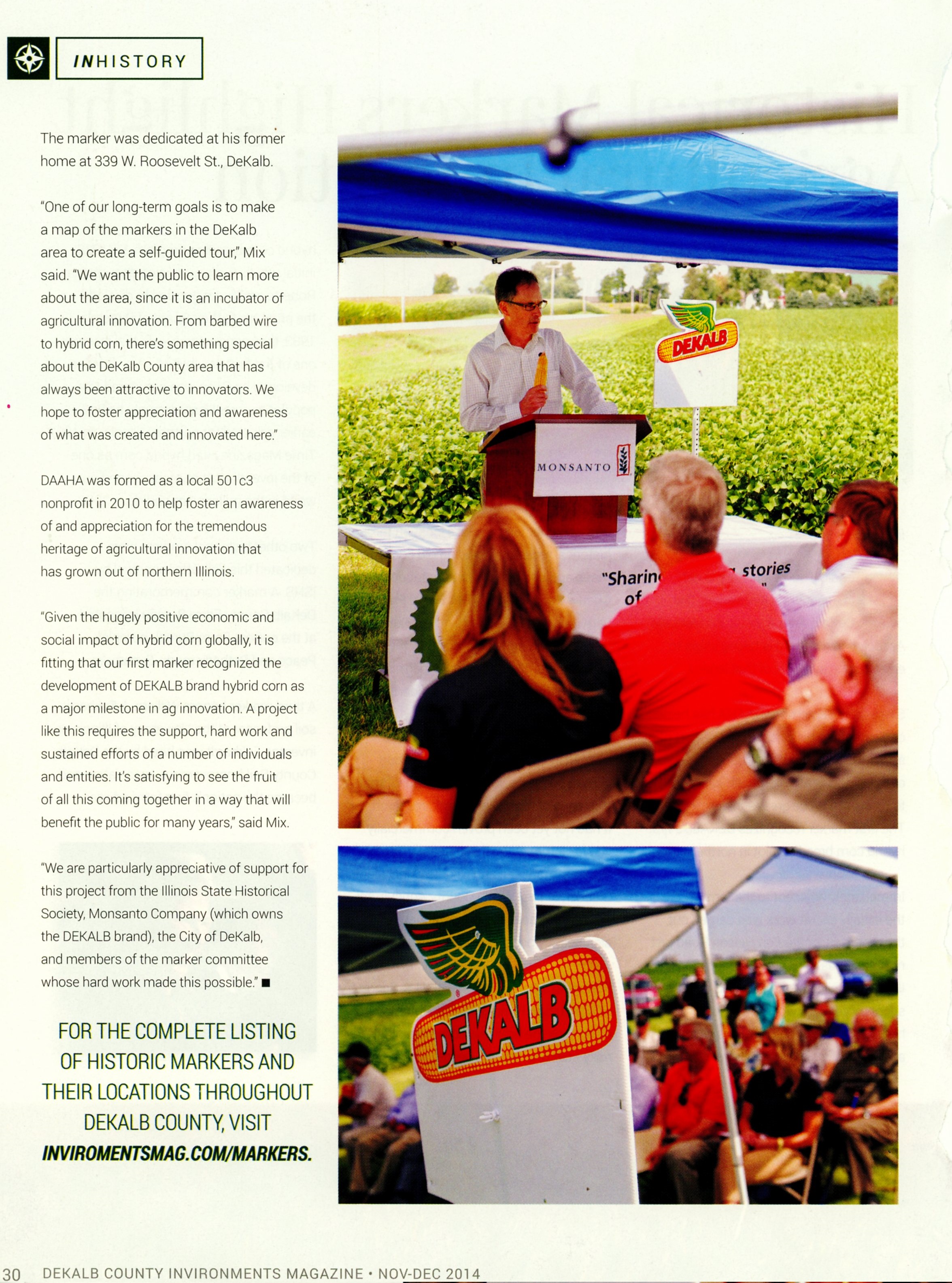 DeKalb County INVironments Magazine Nov-