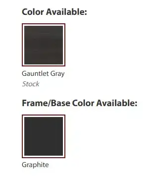 Thumbnail: Color Available: Gauntlet Gray Stock and Frame/Base Color Available: Graphite.