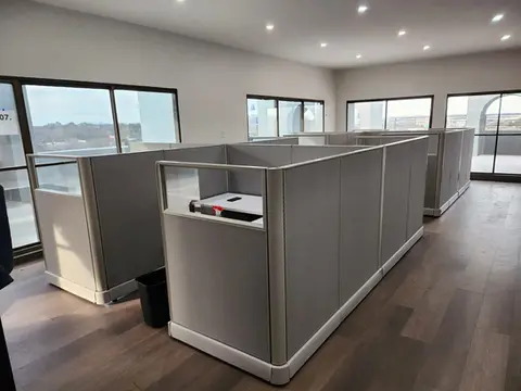 Modern office cubicles, Austin