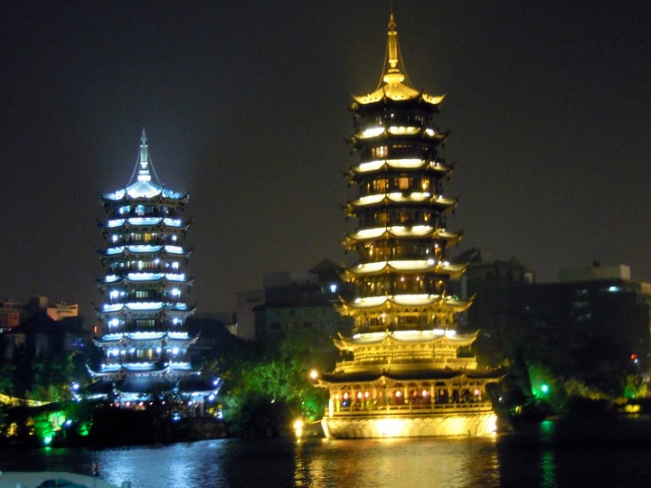 Guilin towers
