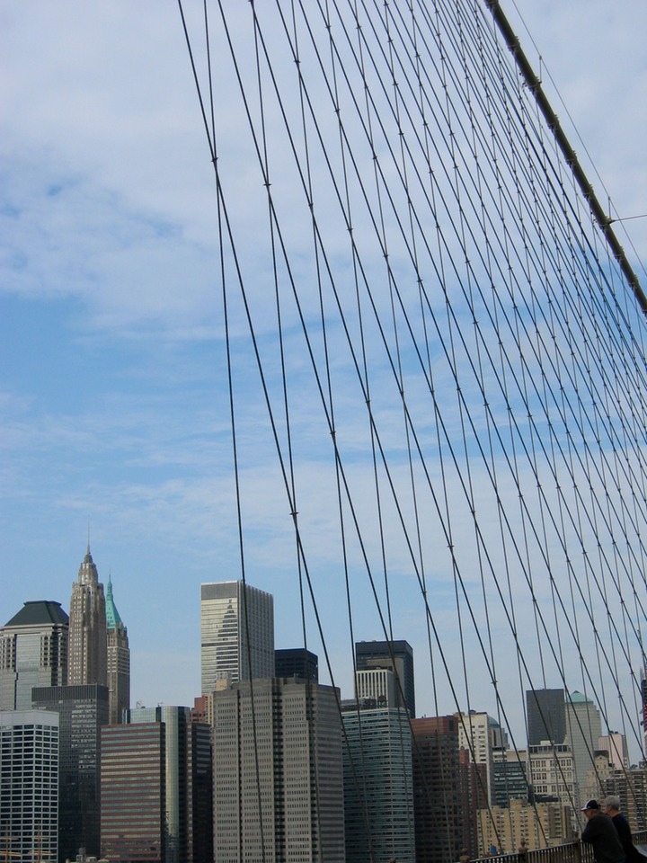 Brooklyn Bridge, New York, Sept 2004