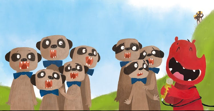 Animal Character Art Print