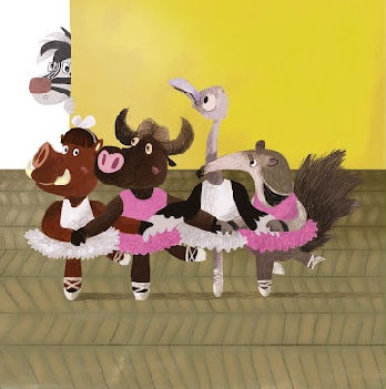 Animal Character Art Print