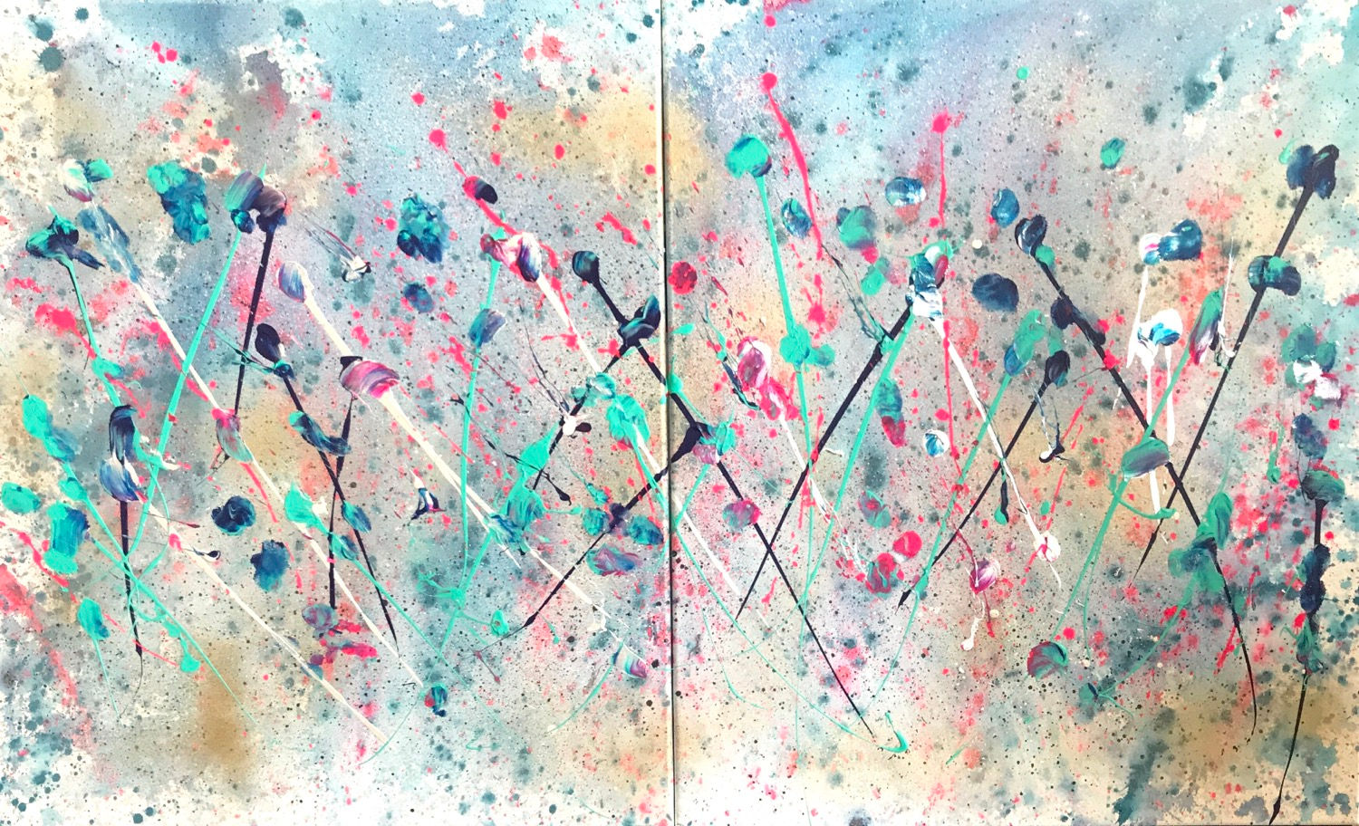 Pickin’ Wildflowers - 20" x 24" (x2)