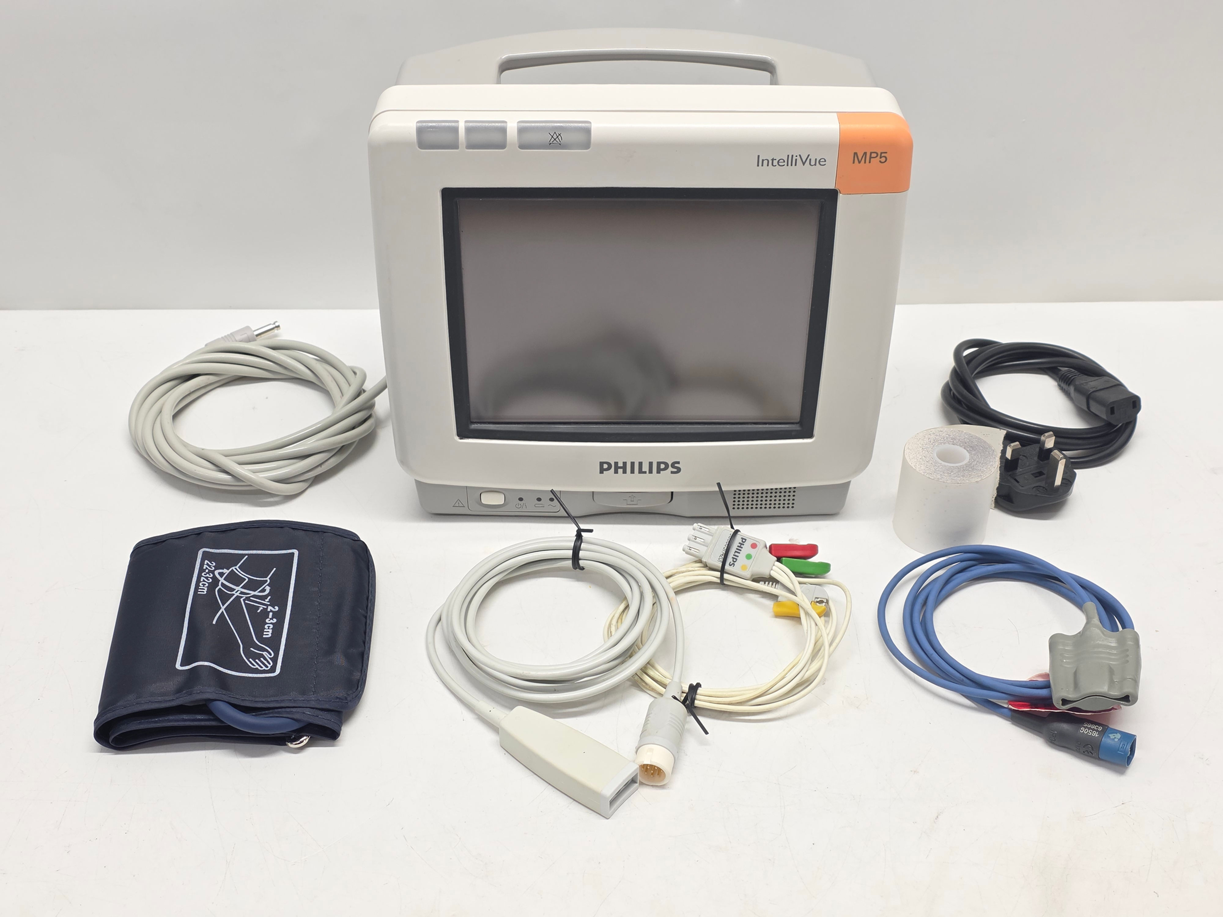 PHILIPS MP5 COLOR TOUCHSCREEN MONITOR ETCO2+PRINTER