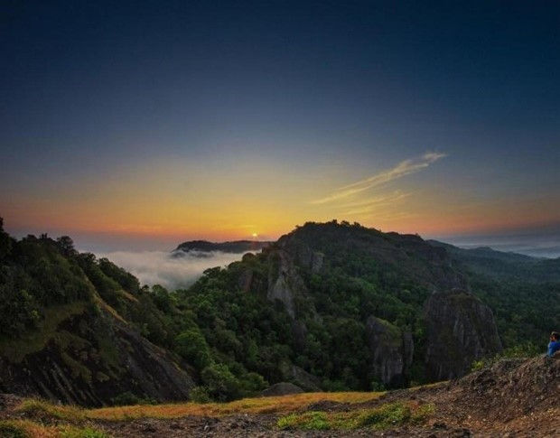 Gunung Api Purba, Nglanggeran, Java, Indonesien