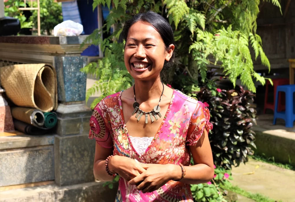 Ibu Sari, PKP Community Centre, Gianyar, Bali, Indonesien