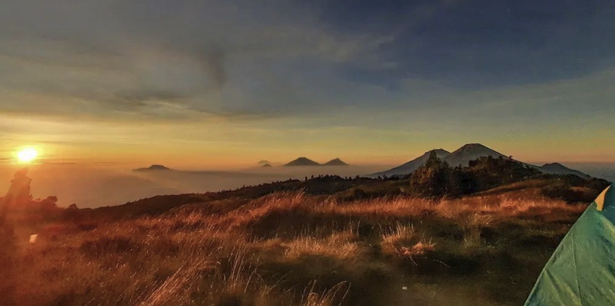 Merapi Golf, Yogyakarta, Java, Indonesien